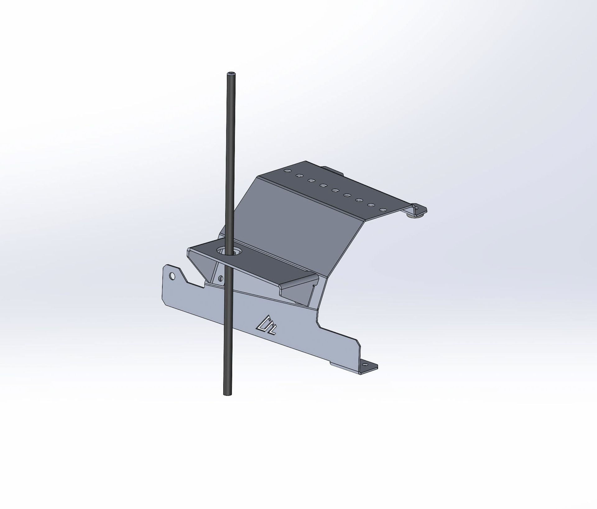 Jeep JK A-Pillar Light and Antenna Brackets