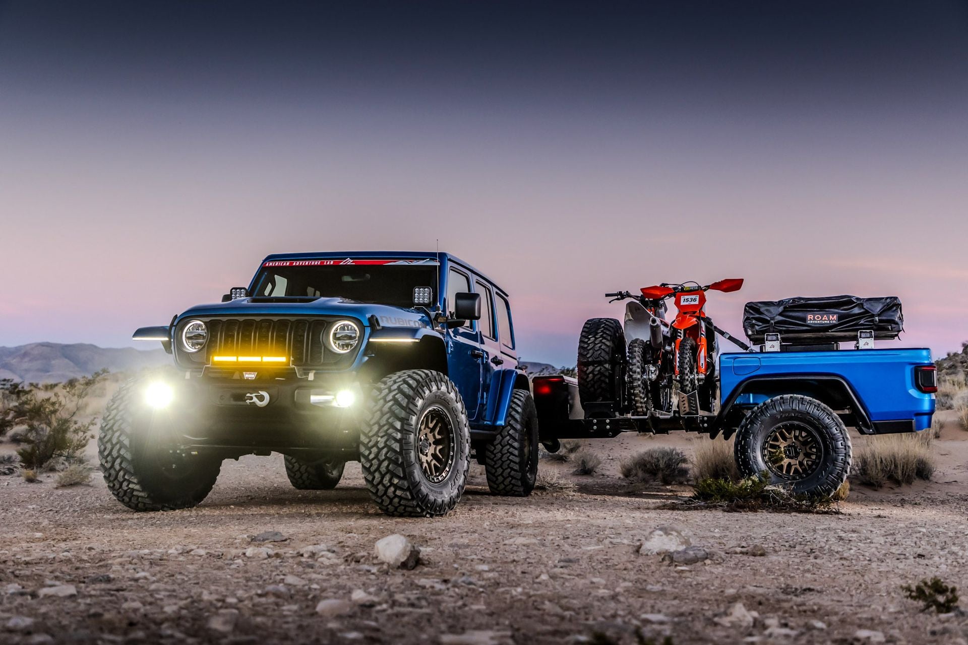 Jeep JL/JT High-Line Fender Brace with Daytime Running Lights