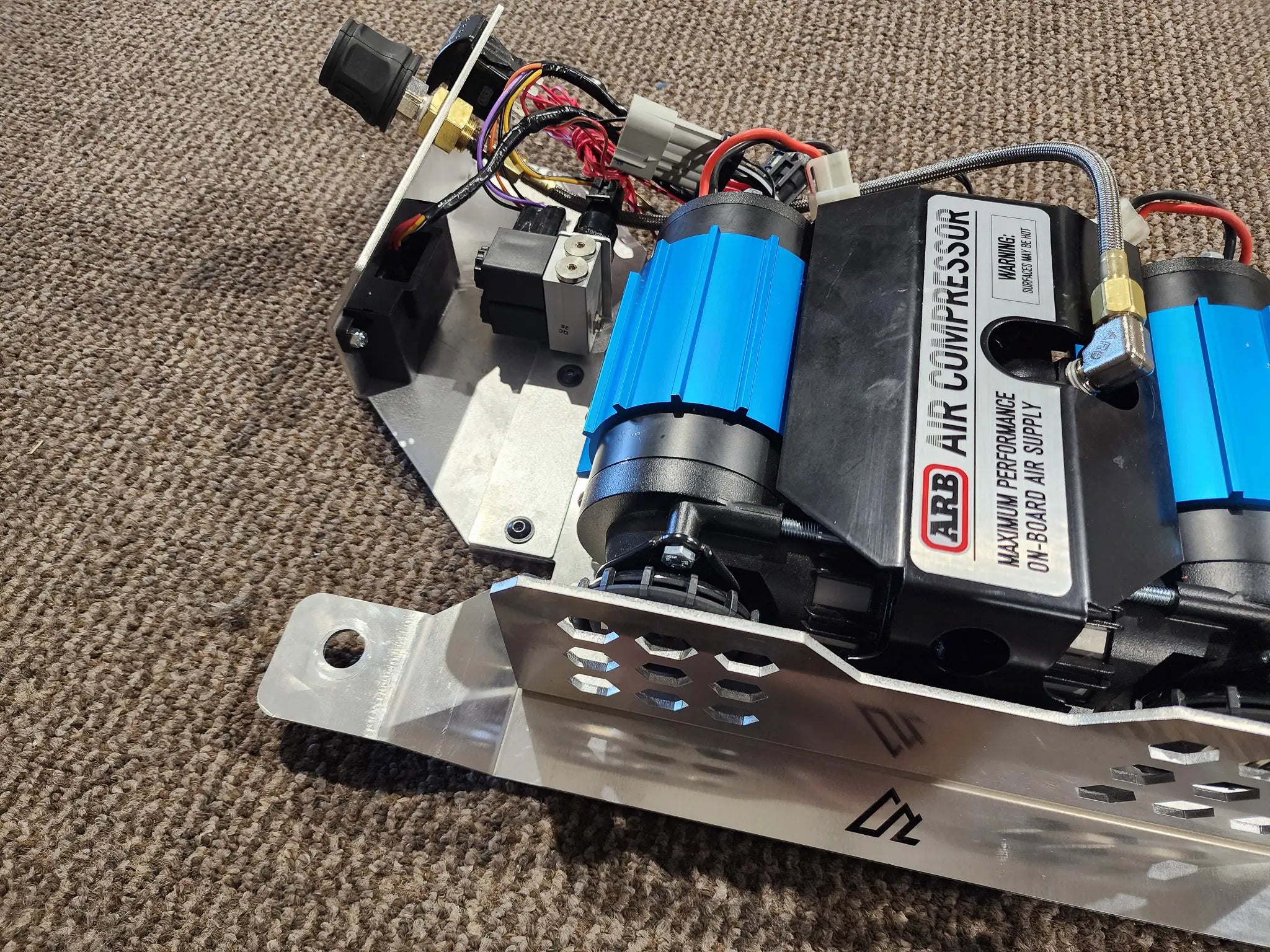 Seat Mount - ARB Dual Compressor - Jeep Wrangler JL and Gladiator JT