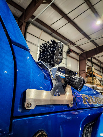Jeep Wrangler JL/JT A-Pillar Light and Antenna Brackets