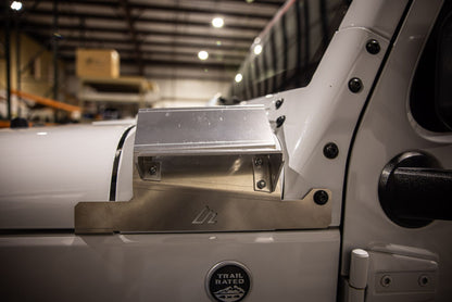 Jeep JK A-Pillar Light and Antenna Brackets