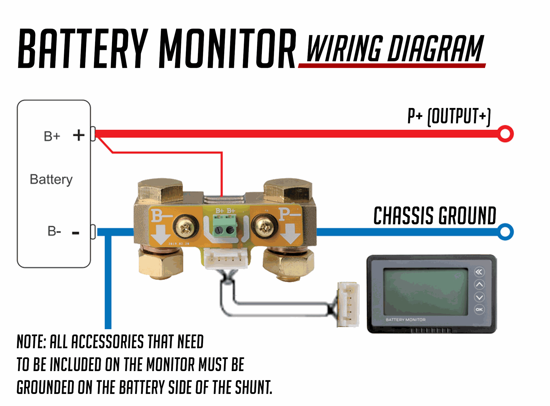 LCD Battery Monitor