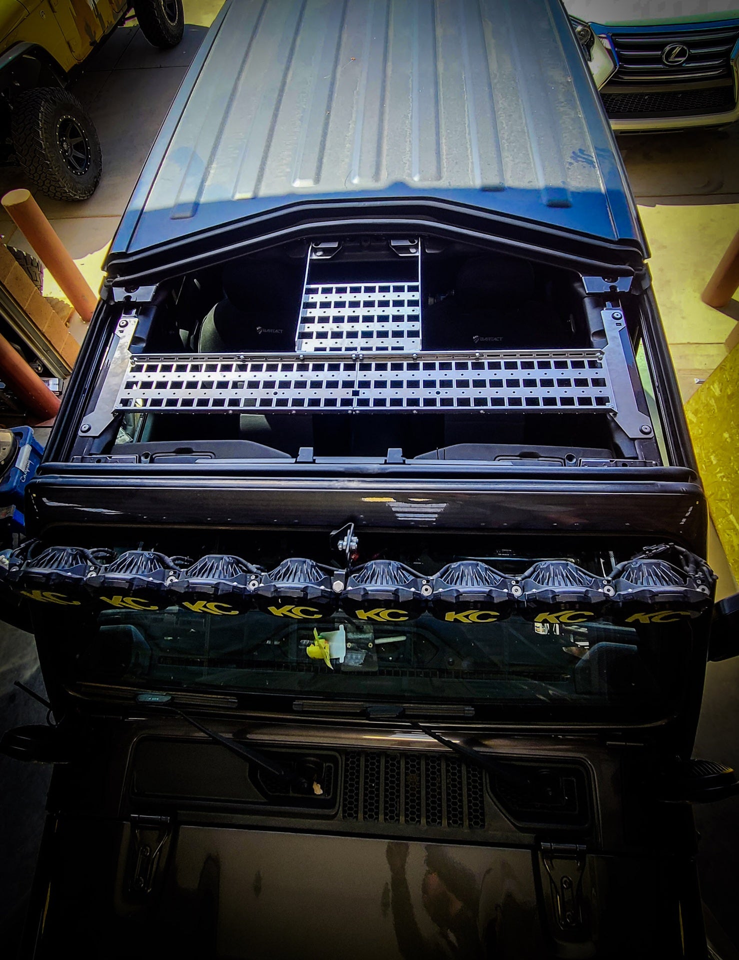 Jeep JL - JT Overhead MOLLE Shelf