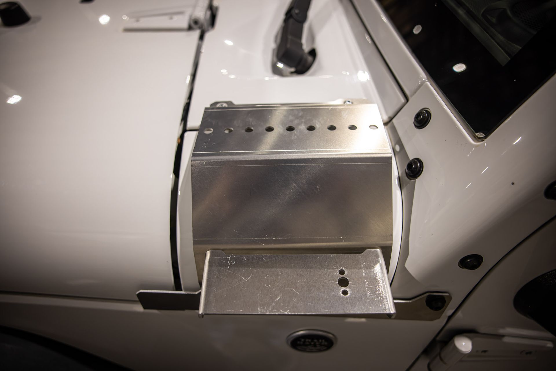 Jeep JK A-Pillar Light and Antenna Brackets