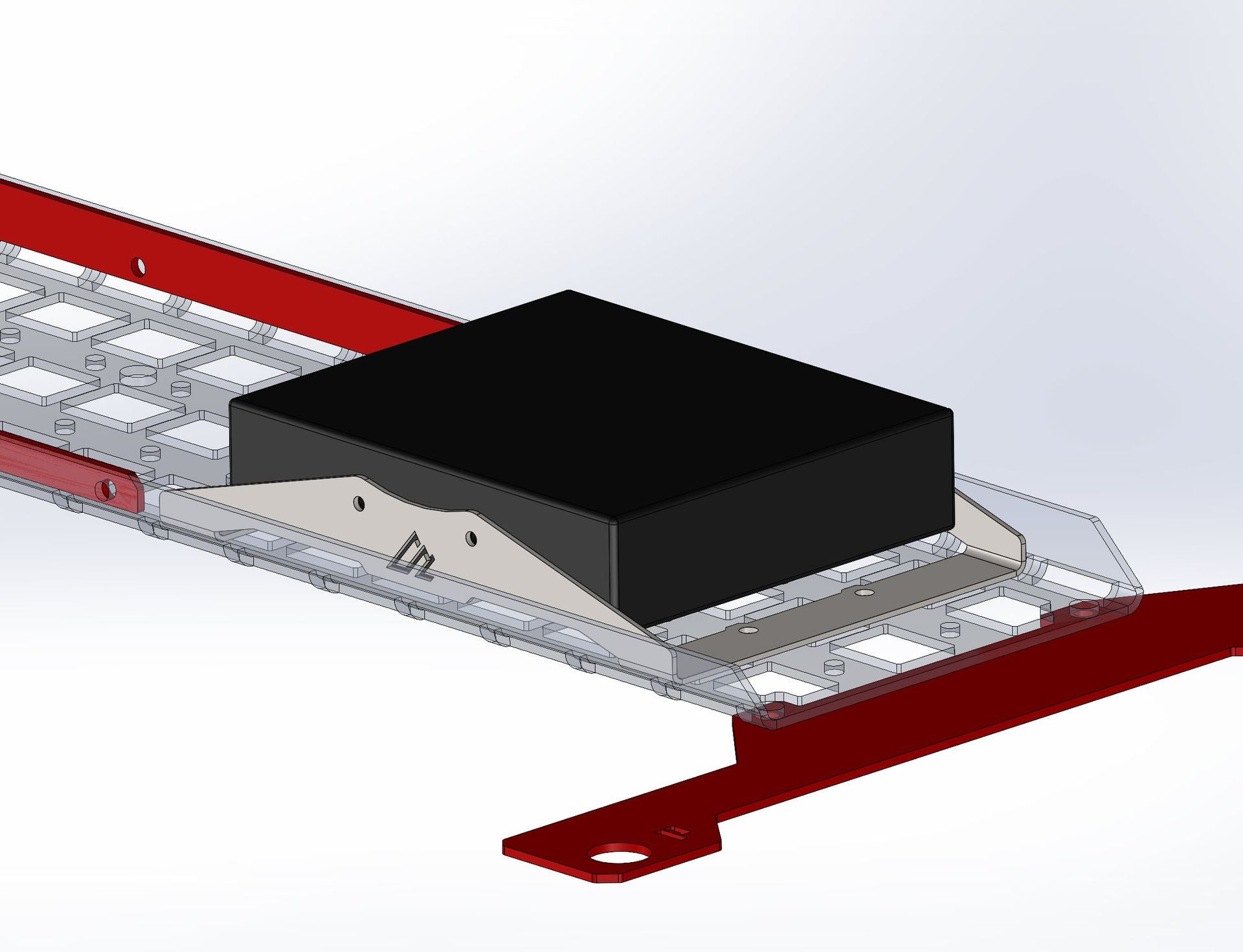 Icom 5100 Mounting Bracket