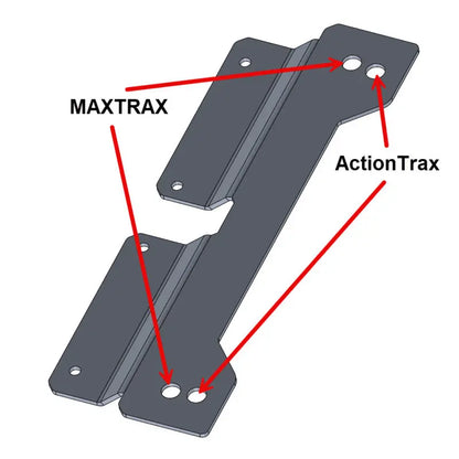 MAXTRAX Mounting Brackets for Ford Ranger Bed MOLLE Panels