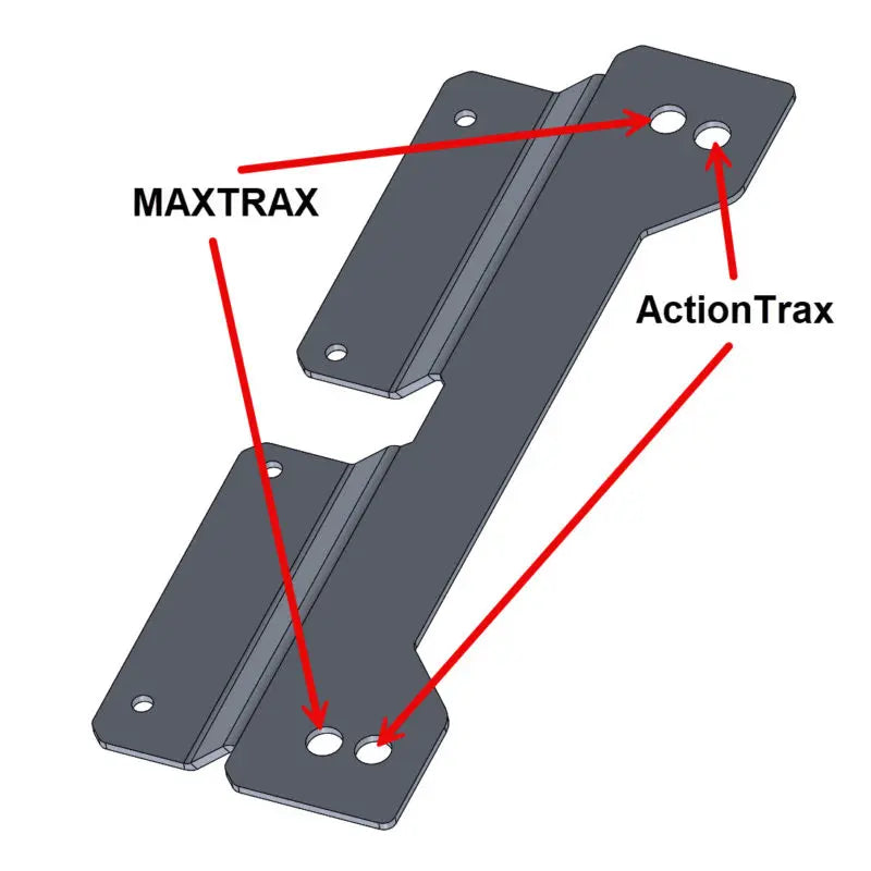 MAXTRAX Mounting Brackets for Ford Ranger Bed MOLLE Panels