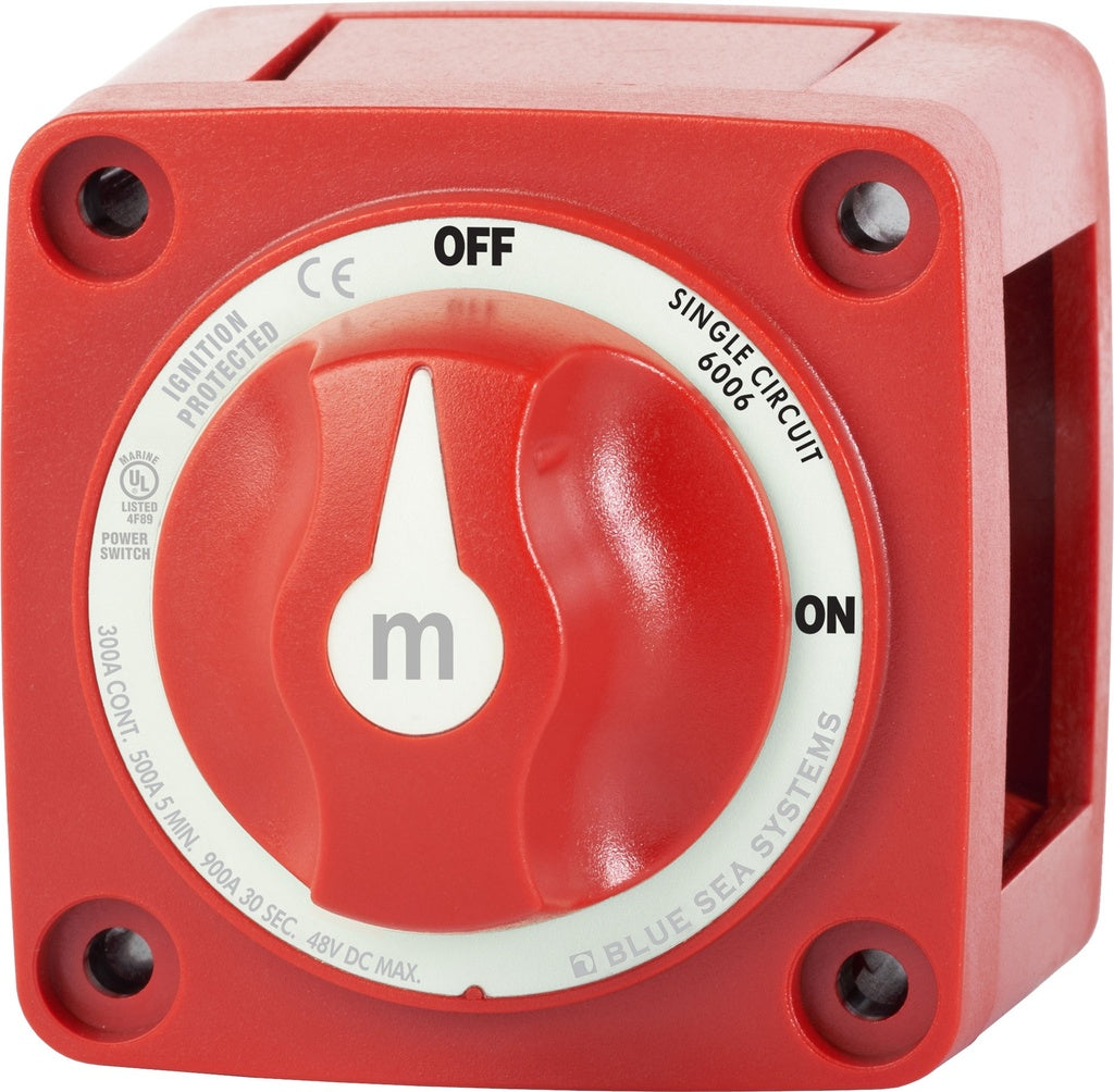 Blue Sea Battery Cutoff Switch - m-Series