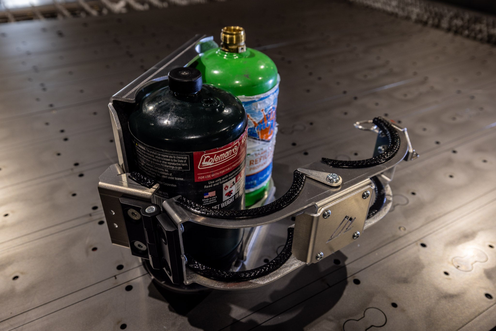 Dual 1LB Propane Bottle Mount