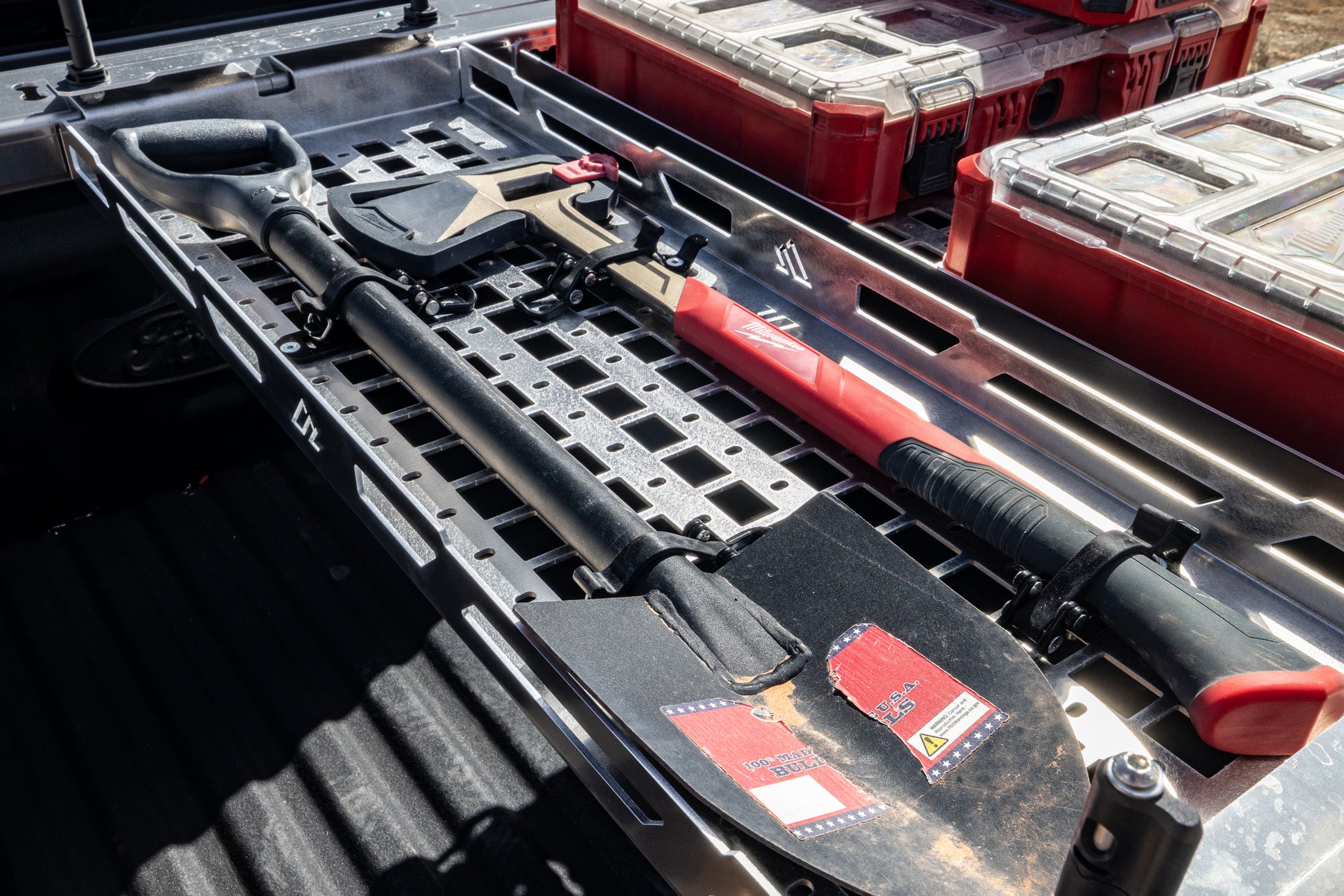 Tool Tray for Ford Ranger Bed RAIL System