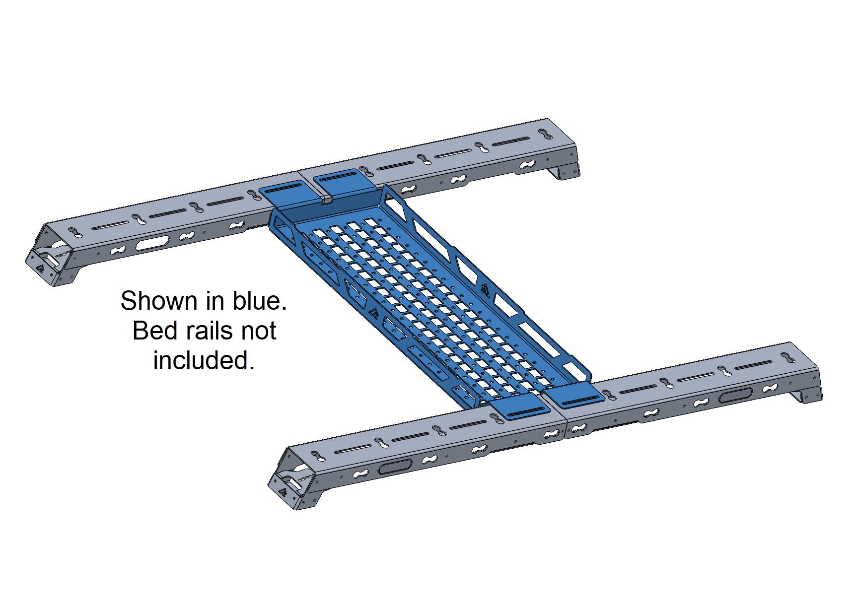 Tool Tray for Ford Ranger Bed RAIL System