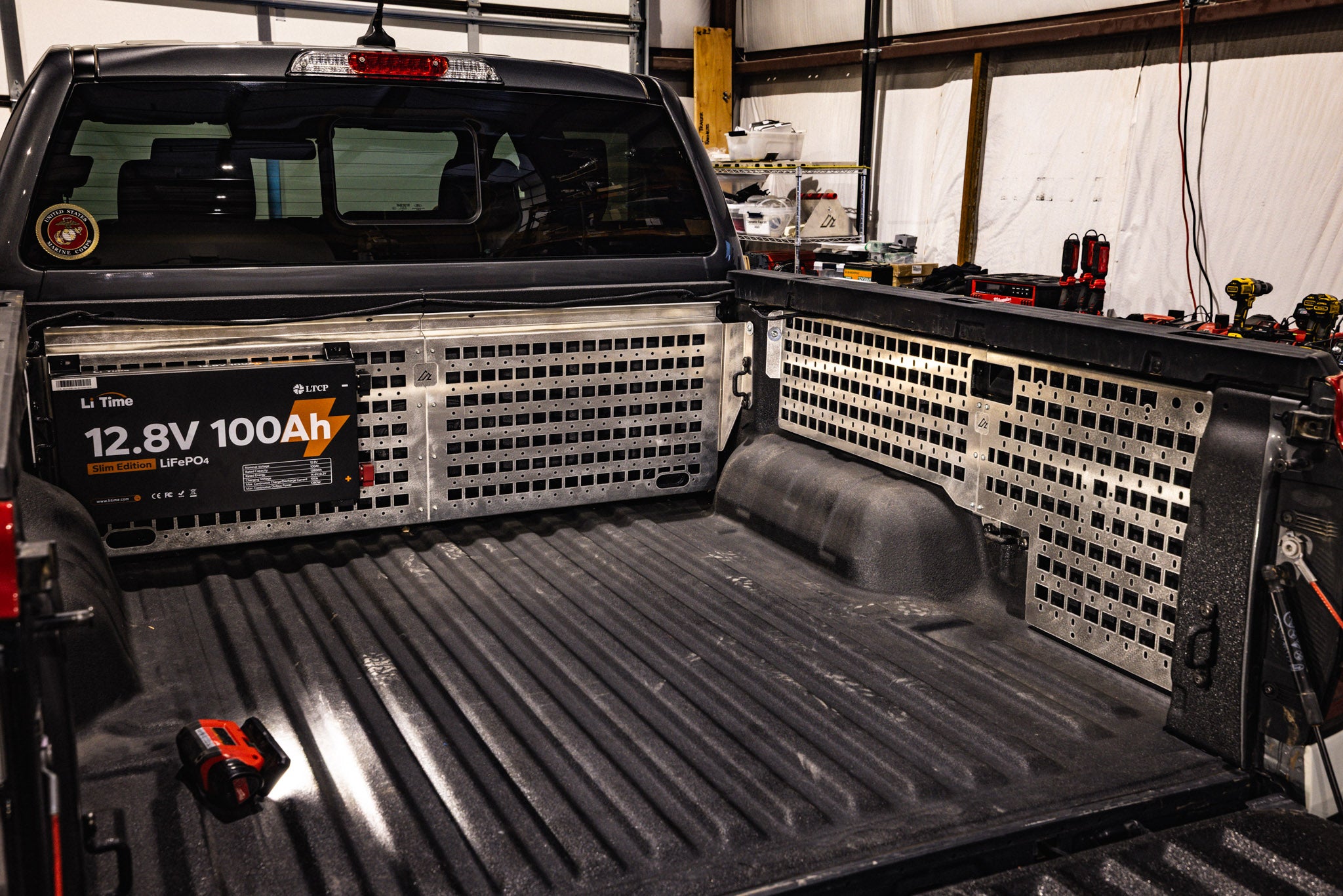 Ranger MOLLE Bed Panels - Passenger's Side