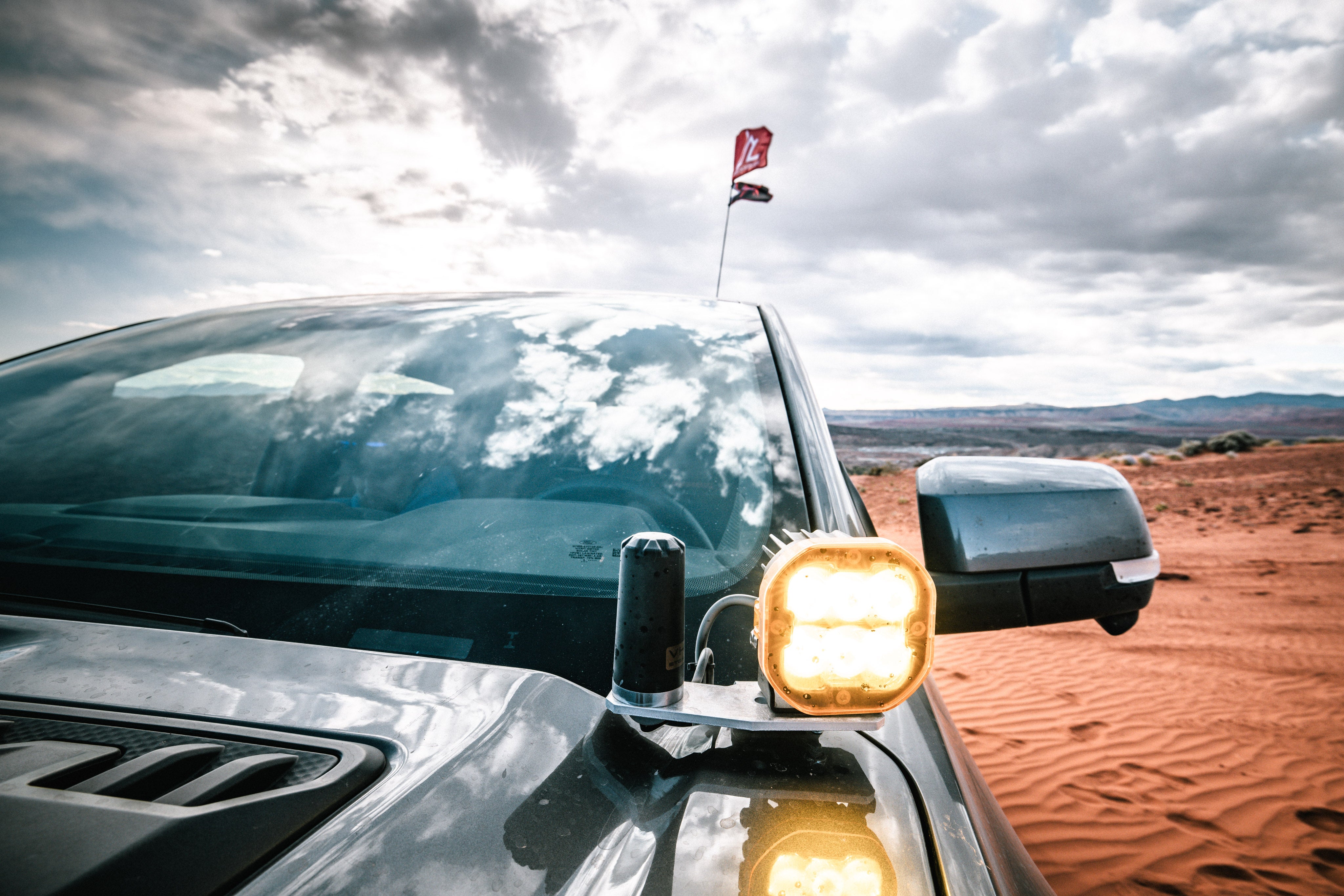 Ford Ranger A-Pillar Light Brackets