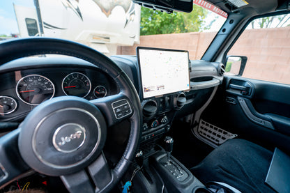 Jeep JK Dash Tablet Mount