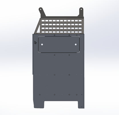 Jeep JT Gladiator Rear Seat Delete 40% (OEM Sub Compatible)