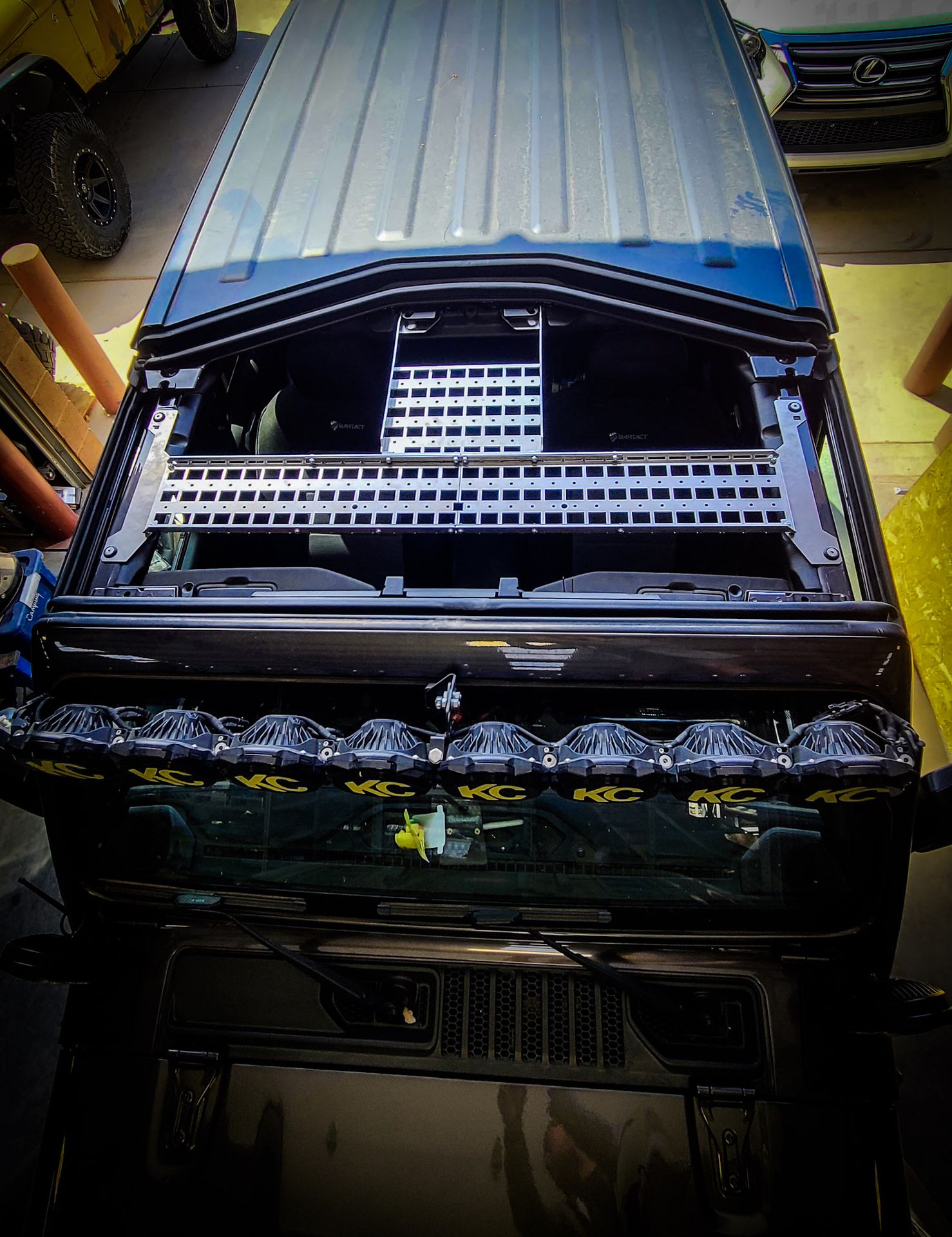 Jeep JL - JT Overhead MOLLE Shelf