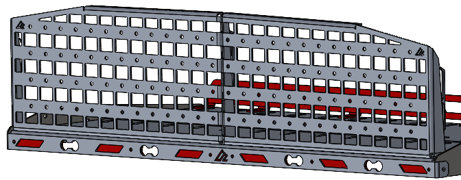 MOLLE Bulkhead for JL MASS Cargo Shelf