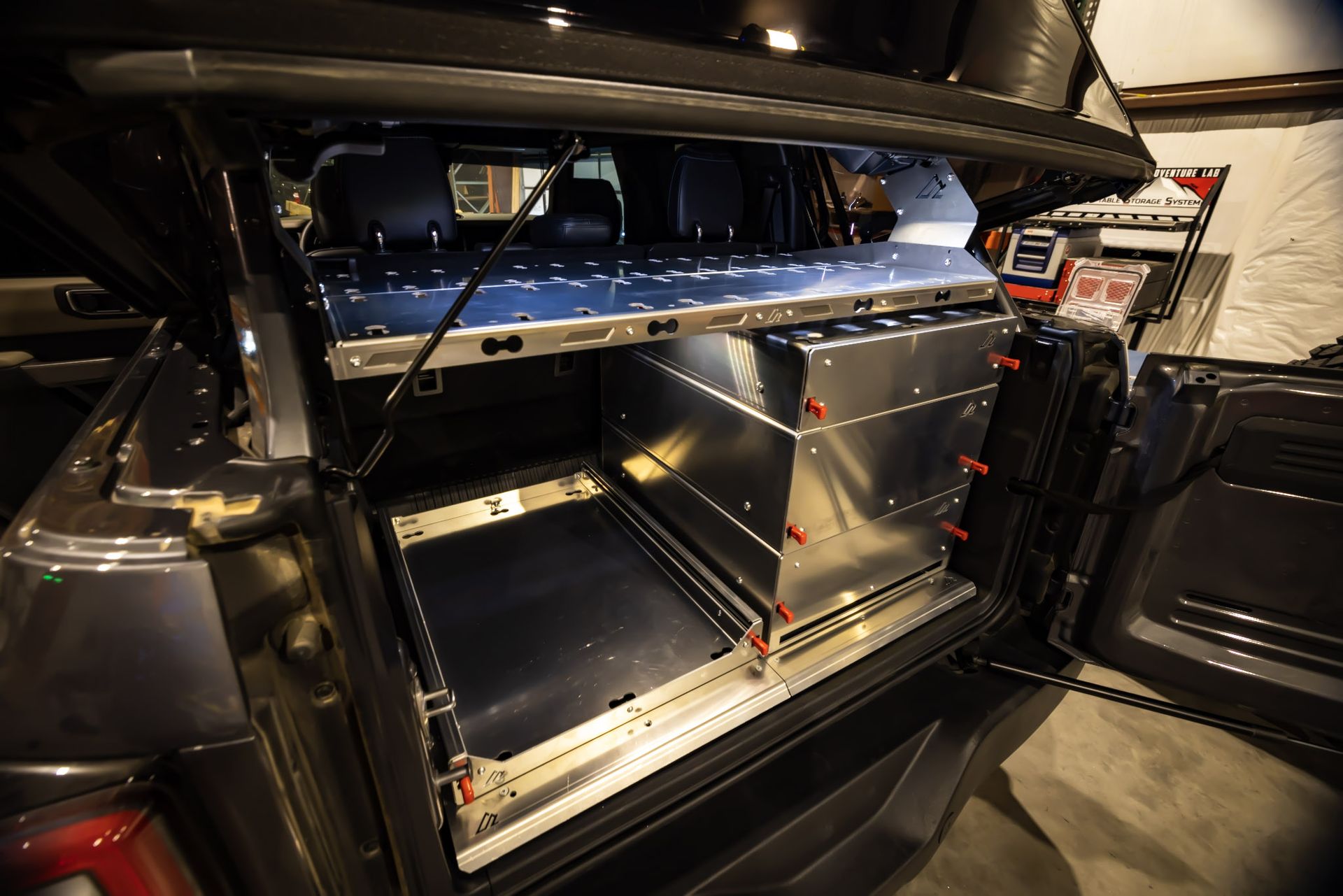 Ford Bronco 4-Door M.A.S.S. Cargo Shelf - Adjustable Height
