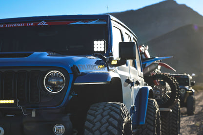 Jeep JL/JT High-Line Fender Brace with Daytime Running Lights