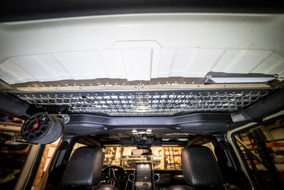 Jeep Wrangler JLU and Jeep Gladiator JT Rear Overhead MOLLE Shelf