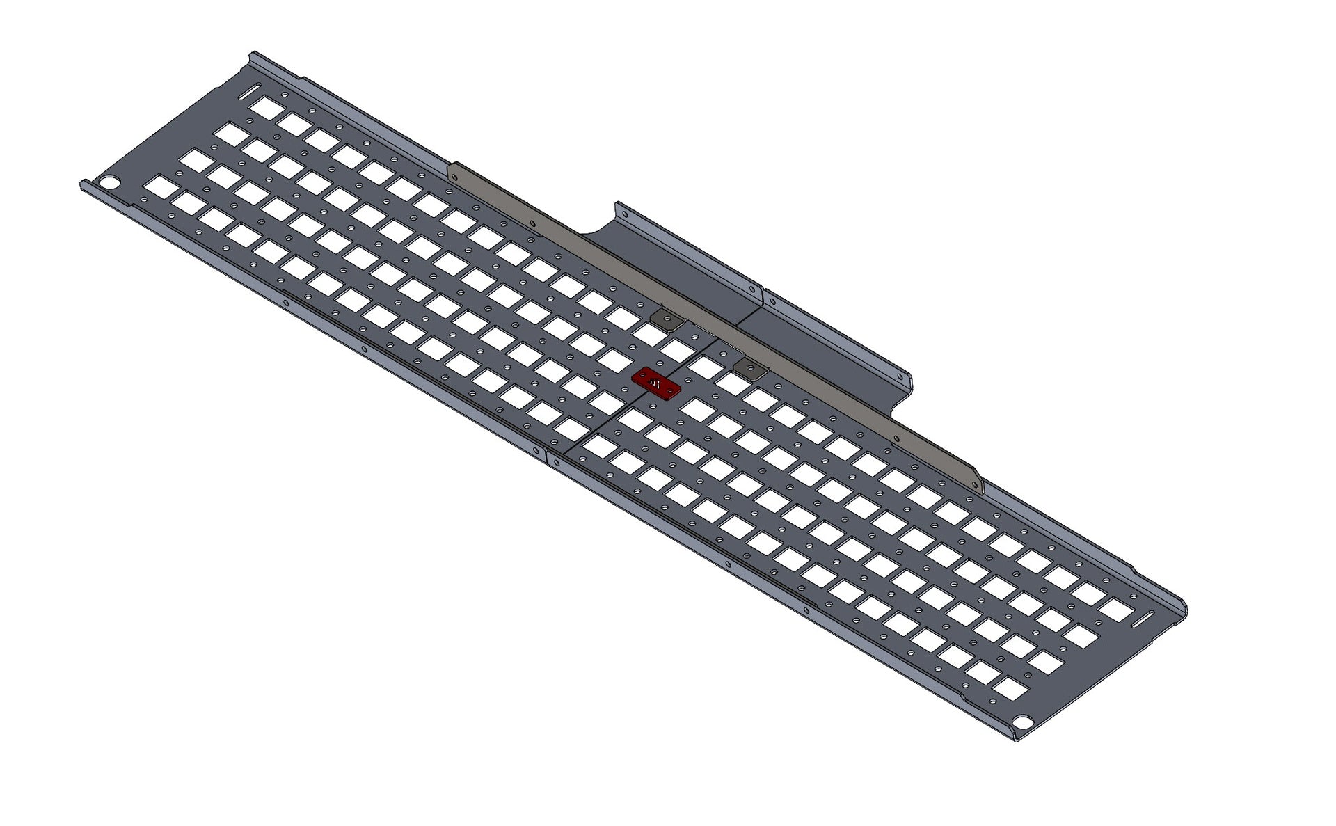 Jeep Wrangler JLU and Jeep Gladiator JT Rear Overhead MOLLE Shelf
