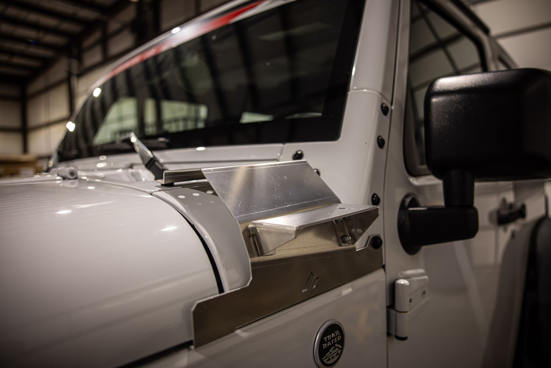Jeep JK A-Pillar Light and Antenna Brackets