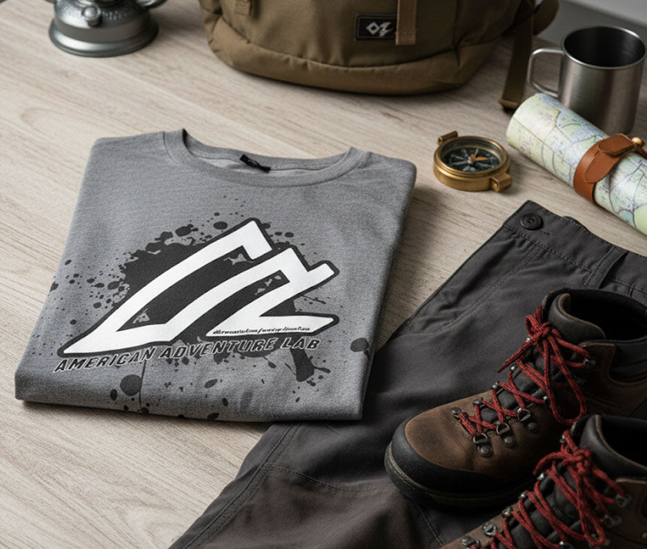 Tri-Blend Logo T-Shirt (Heather Gray)